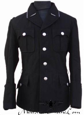 WW2 German M32 Black Officer Tunic Including Breeches